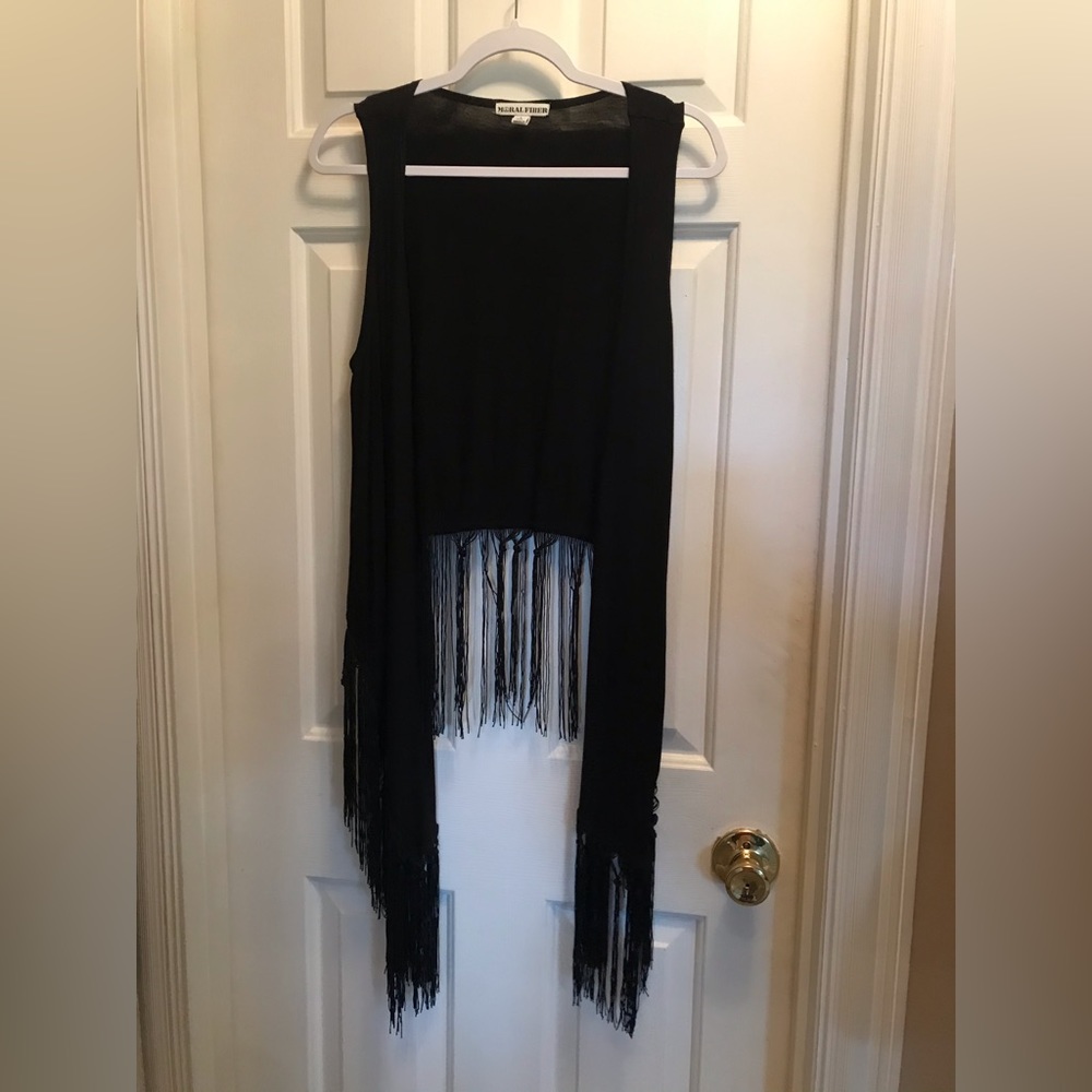Moral Fiber Fringe Vest